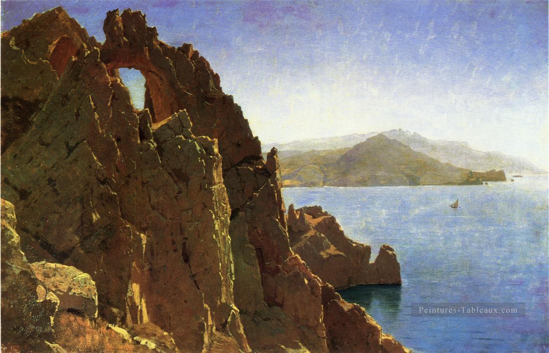 Arc capillaire naturel Capri paysage luminaire William Stanley Haseltine Peintures à l'huile